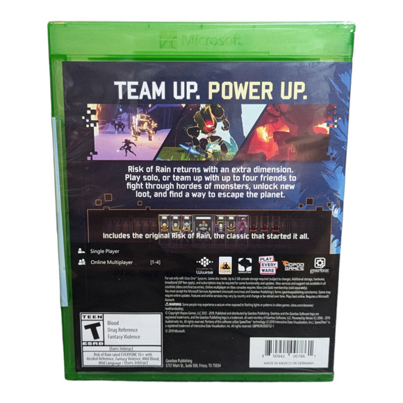 Risk Of Rain 2 (Xbox One) Brand New Factory Sealed Microsoft - Picture 5 of 5